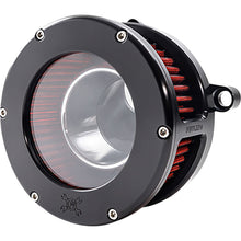 Feuling BA Air Cleaner Kit - Black/Clear with Red Filter for M8 5474_1535288