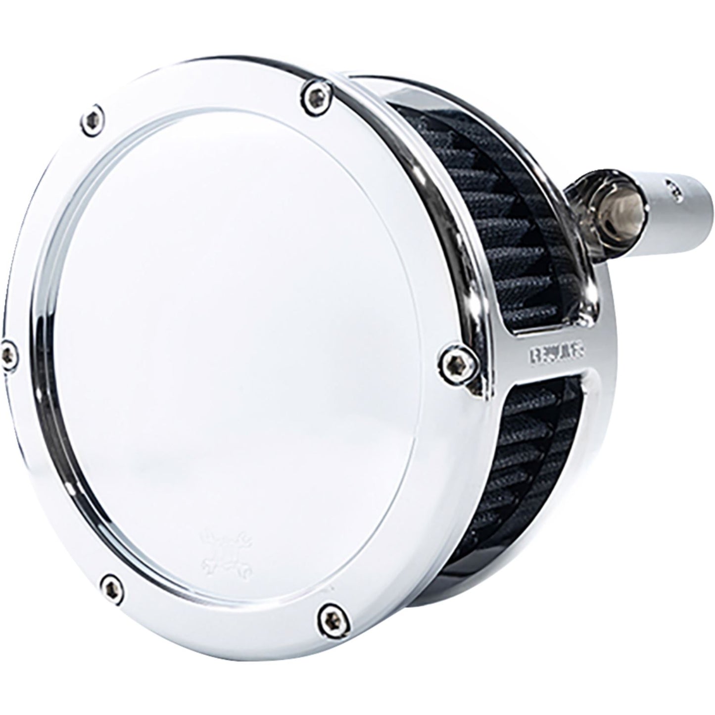 Feuling BA Air Cleaner Kit - Chrome with Black Filter for Twin Cam 5547_1535220