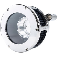 Feuling BA Air Cleaner Kit - Chrome/Clear with Black Filter for Twin Cam 5548_1535221