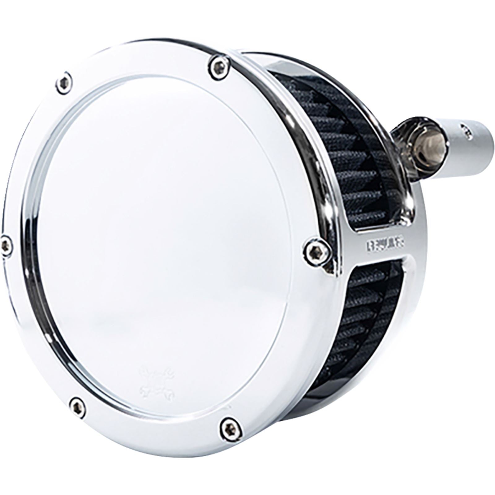 Feuling BA Air Cleaner Kit - Chrome w/Black Filter for '08-'17 Dyna/Softail/Touring 5557_1535223
