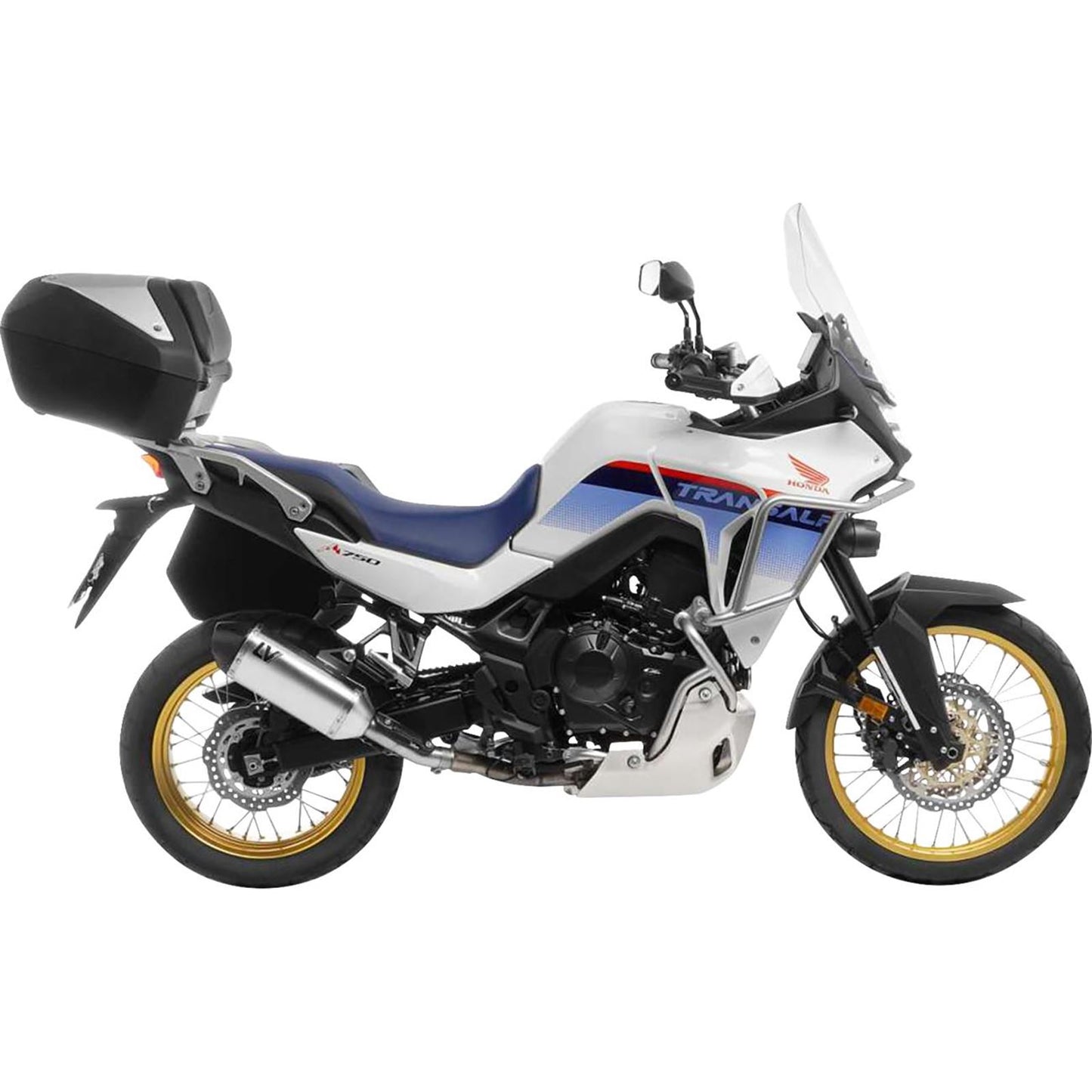 LeoVince LV-14 Slip-On Muffler - Stainless Steel - XL 750 Transalp [MPN: 15601U]_1537274