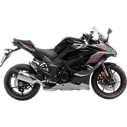 LeoVince LV-14 R Slip-On Muffler - Stainless Steel for Ninja 1000 SX [MPN: 15602U]_1537283