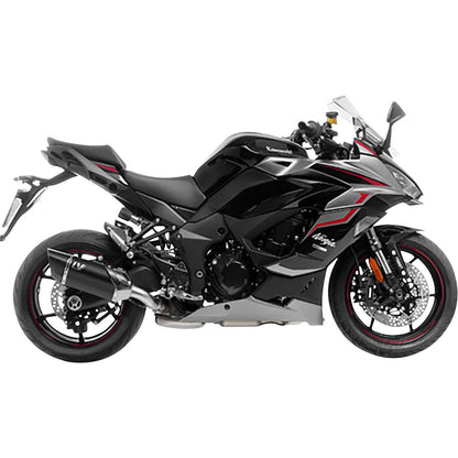 Leovince LV-14 R Slip-On Muffler - Black for Ninja 1000 SX [MPN: 15602BU]_1537300