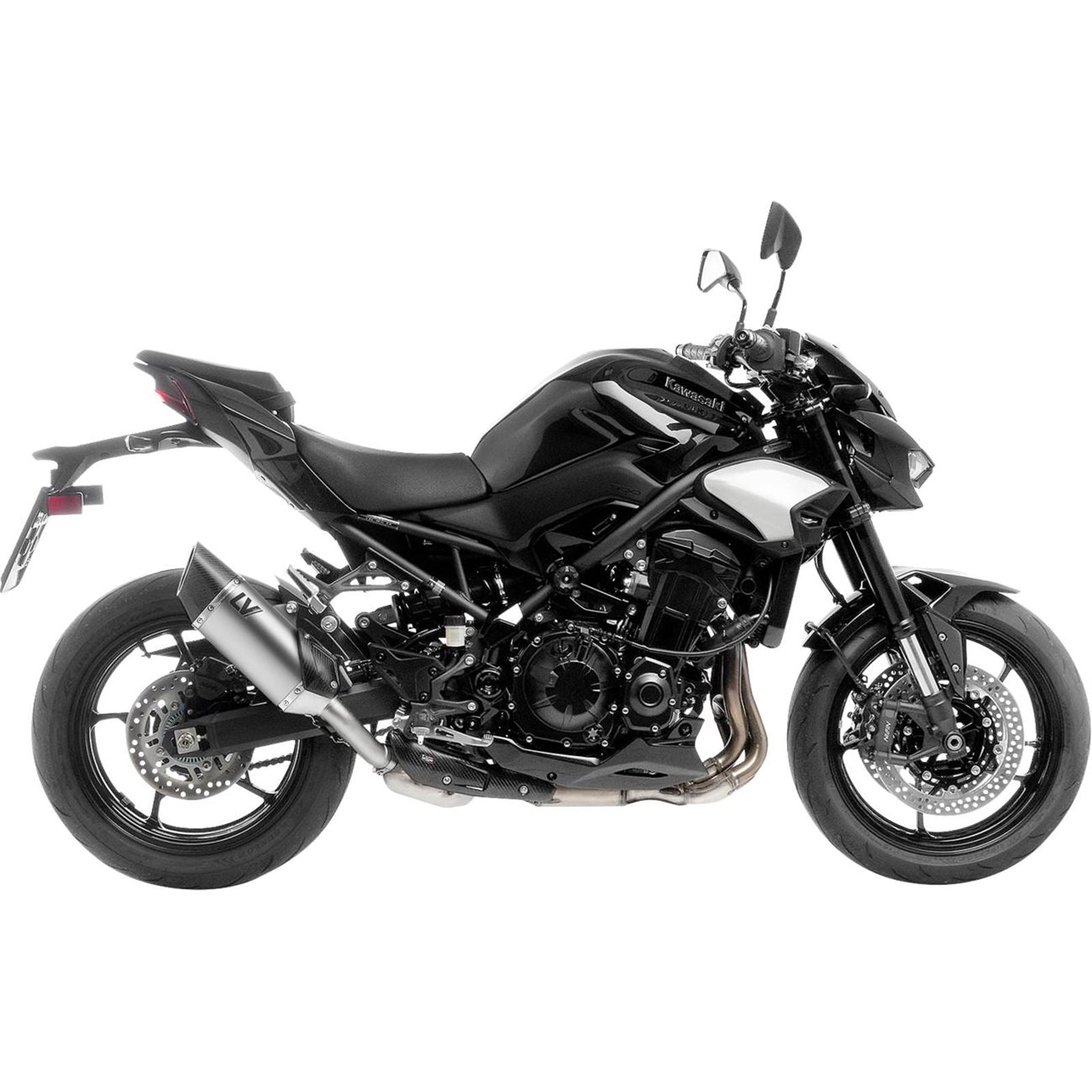 LeoVince LV-14 R Slip-On Muffler - Stainless Steel - Z 900 [MPN: 15605U]_1828604