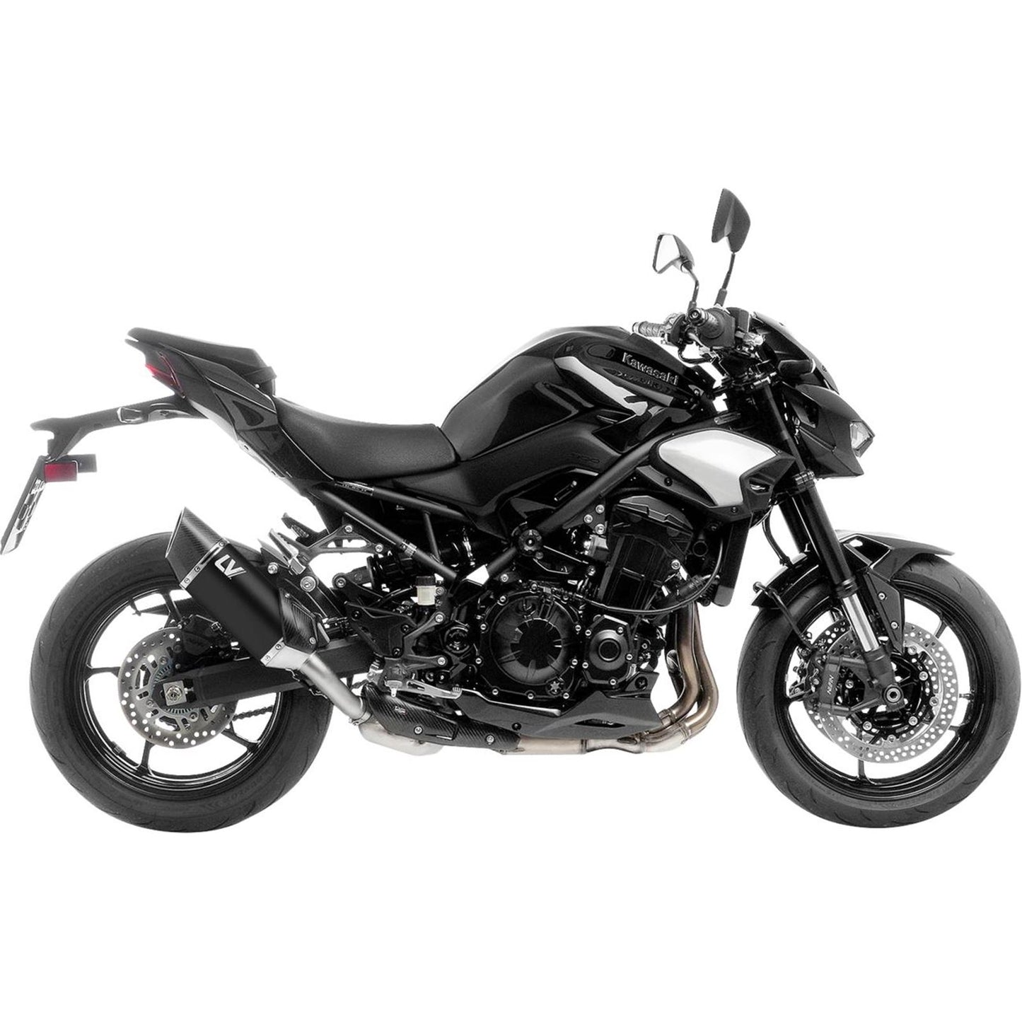 LeoVince LV-14 R Slip-On Muffler - Black Edition - Z 900 [MPN: 15605BU]_1828591