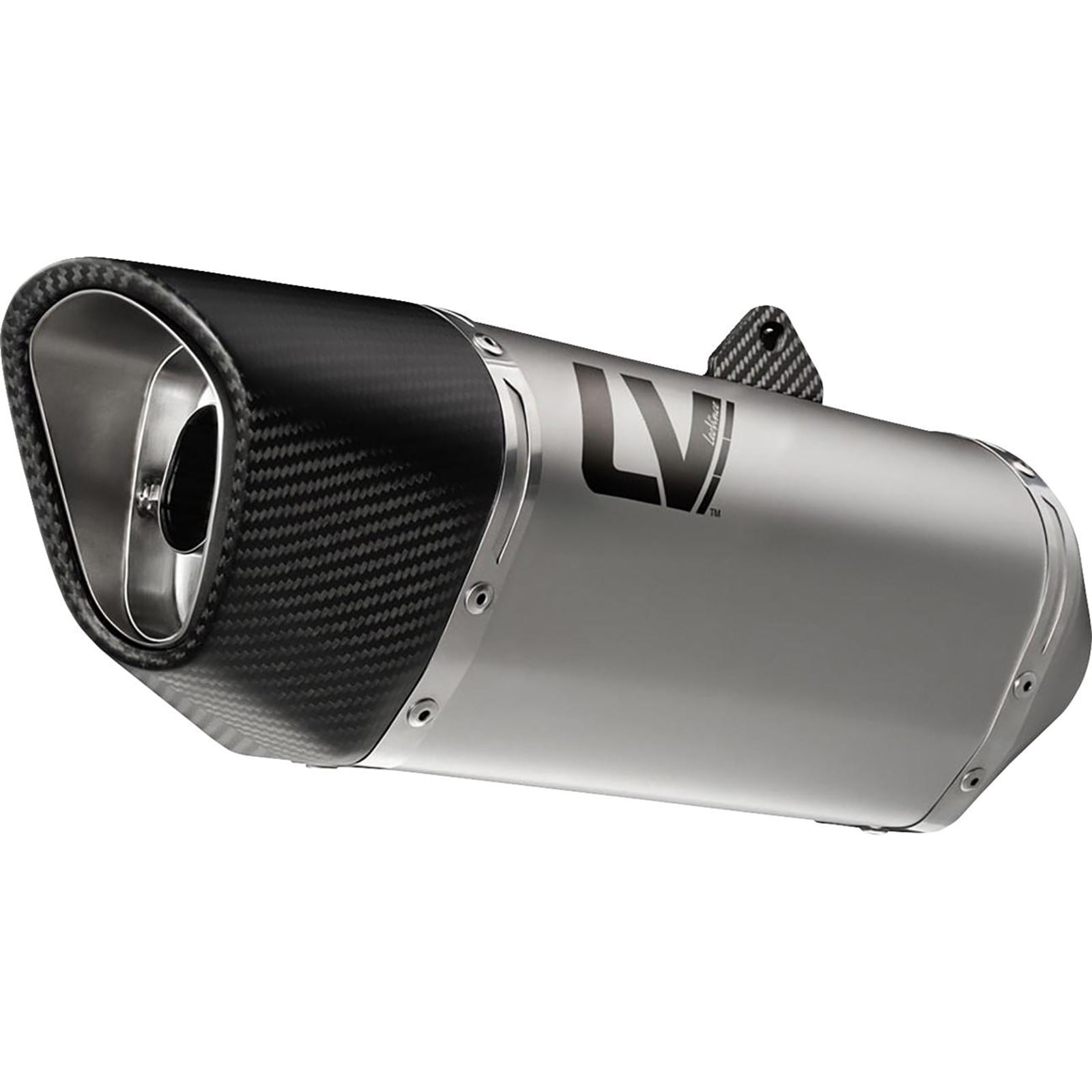 Leovince LV-14 R Slip-On Muffler - Stainless Steel for Z/Ninja 400