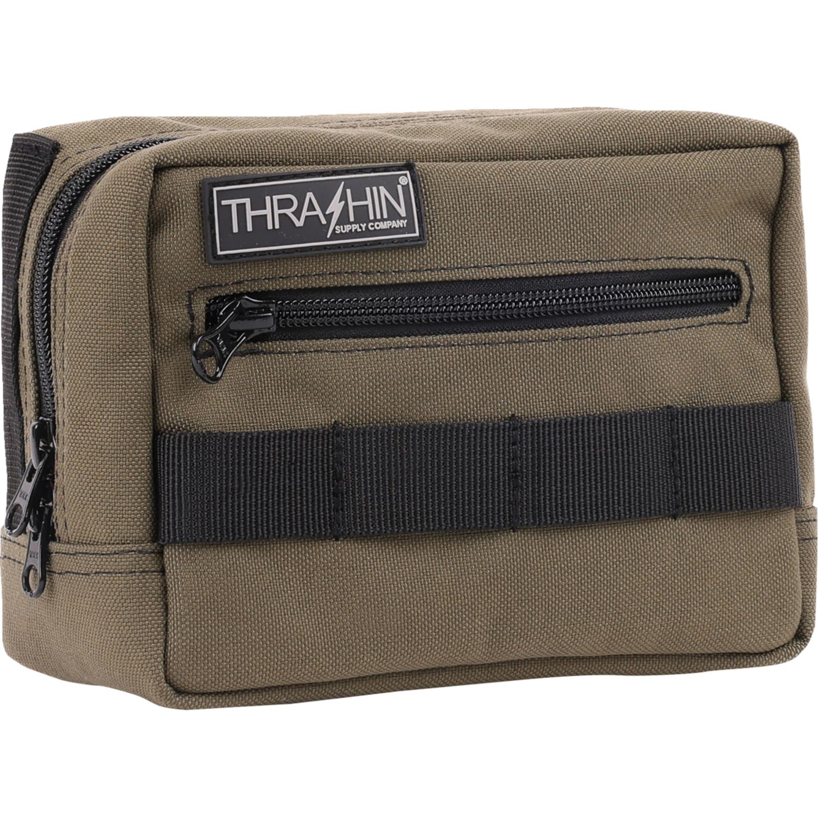 Thrashin Supply Company Handlebar Bag - Green [MPN: THB-0007]_1535350