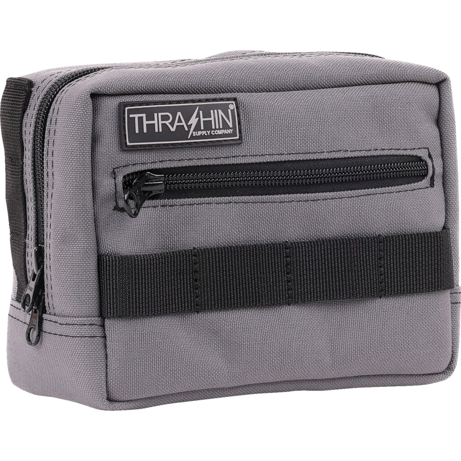 Thrashin Supply Company Handlebar Bag - Gray [MPN: THB-0016]_1535361