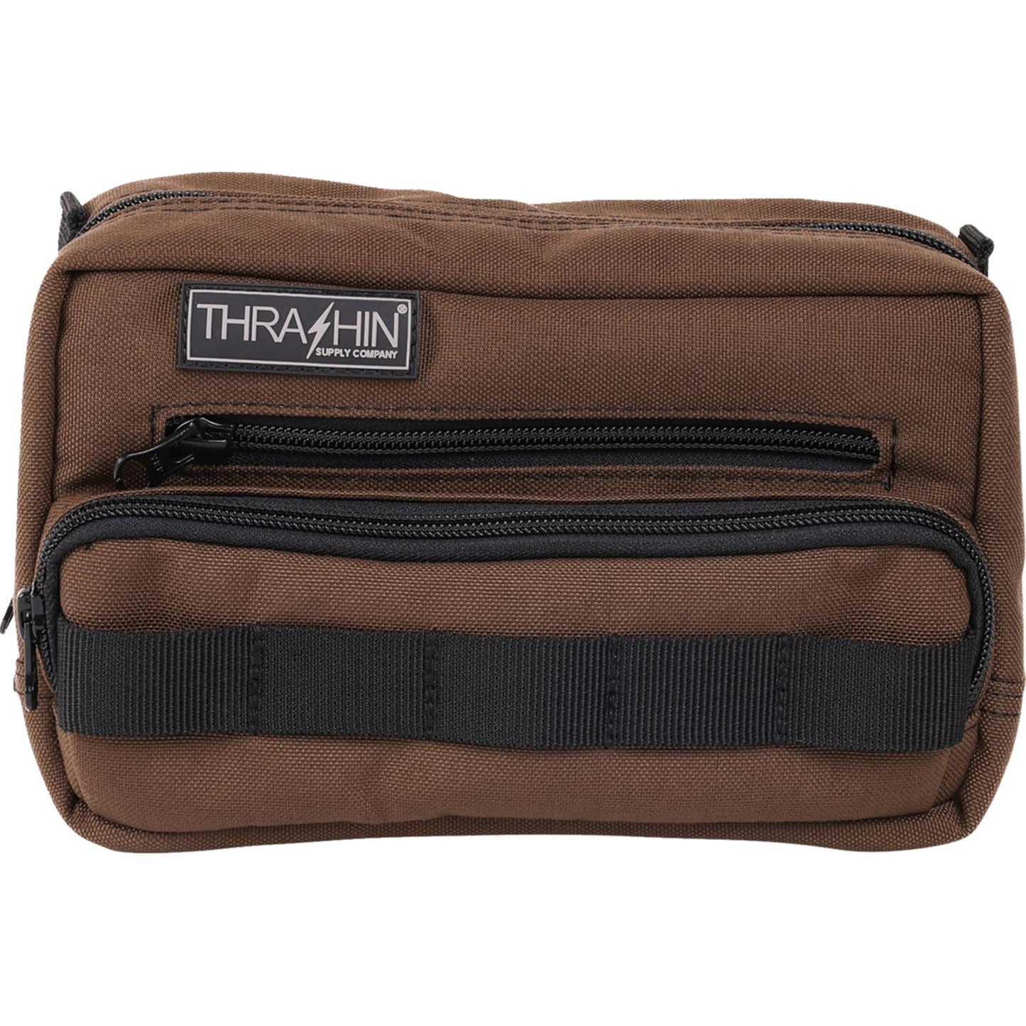 Thrashin Supply Company Handlebar Bag Plus - Brown [MPN: THB-0009]_1535436