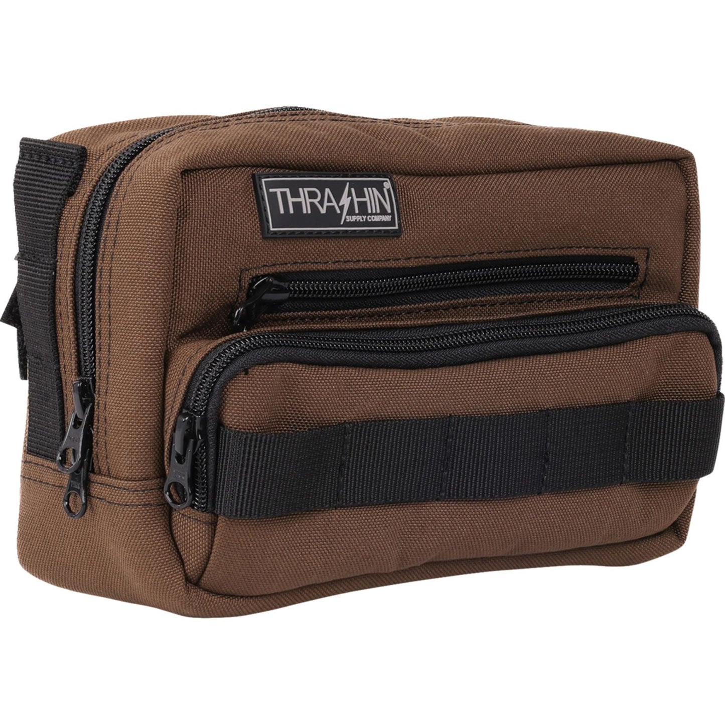 Thrashin Supply Company Handlebar Bag Plus - Brown [MPN: THB-0009]_1535415