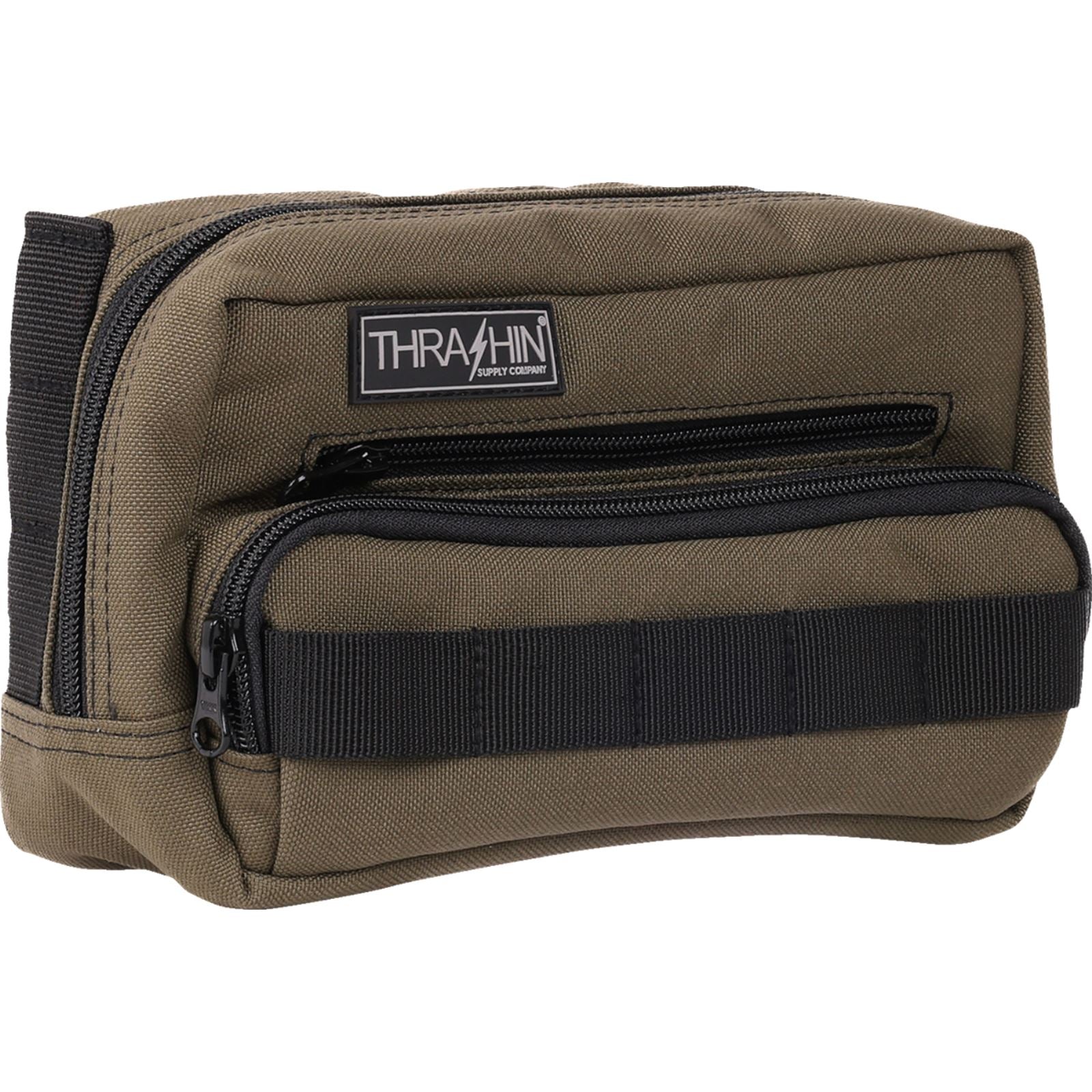Thrashin Supply Company Handlebar Bag Plus - Green [MPN: THB-0010]_1535393