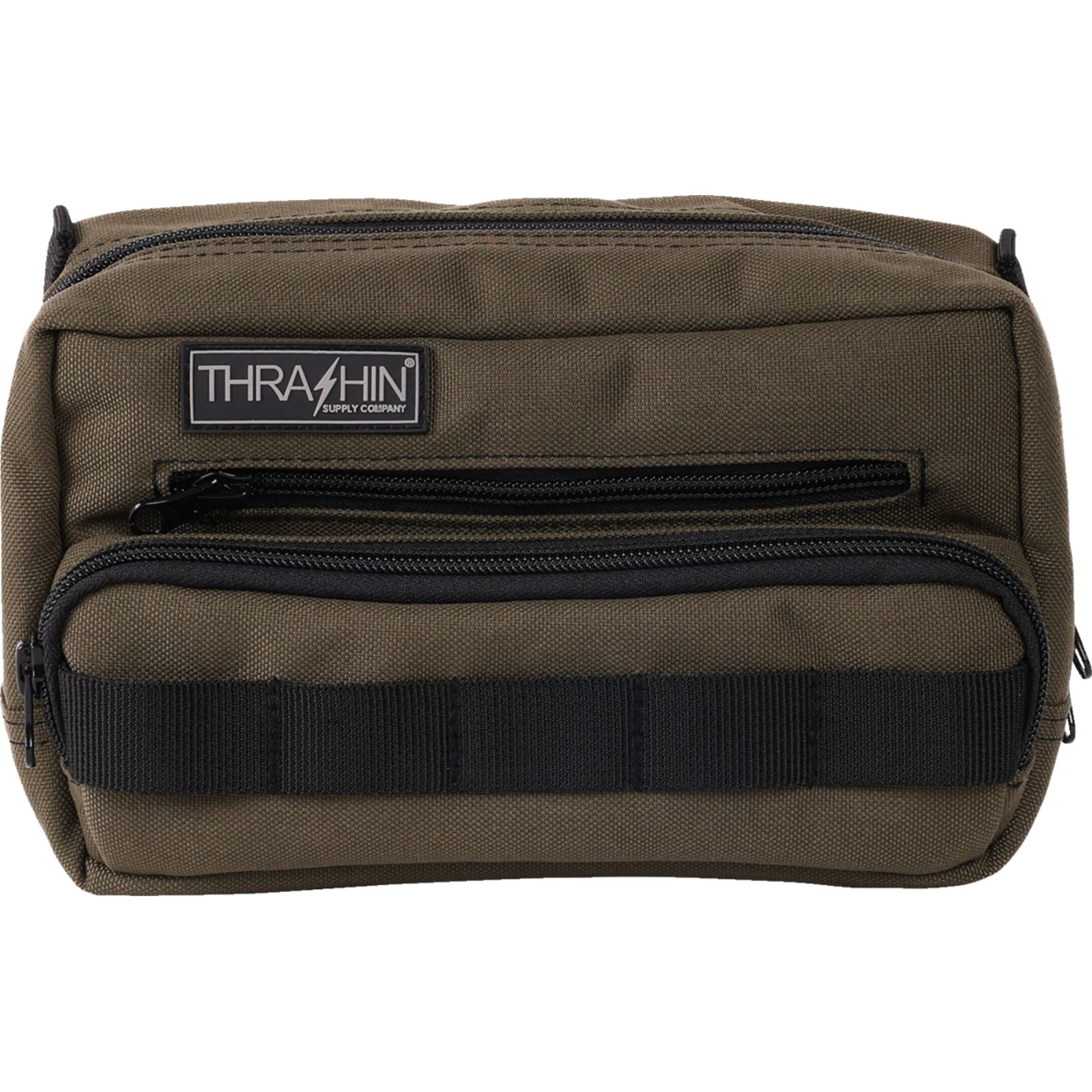 Thrashin Supply Company Handlebar Bag Plus - Green [MPN: THB-0010]_1535394