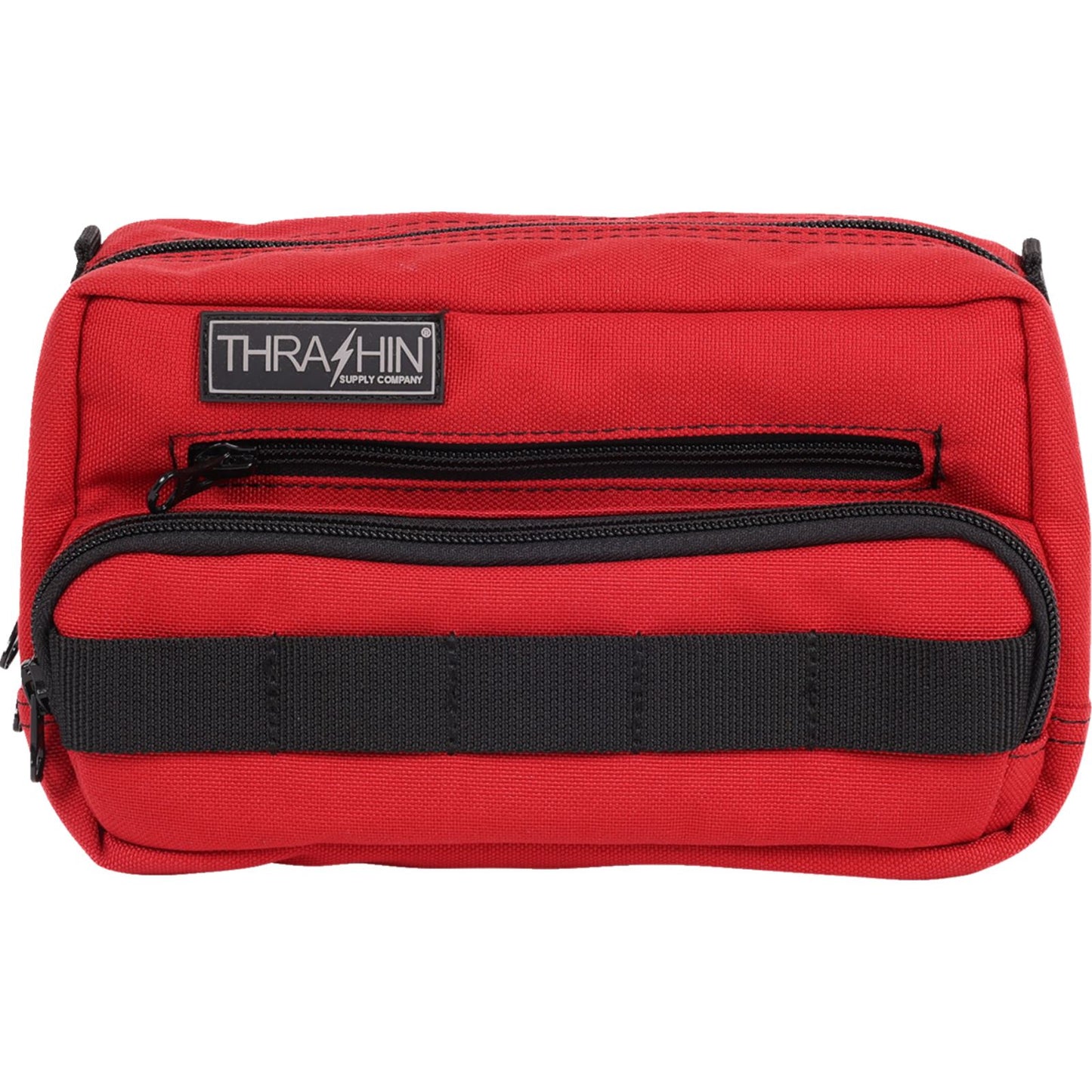 Thrashin Supply Company Handlebar Bag Plus - Red [MPN: THB-0017]_1535396
