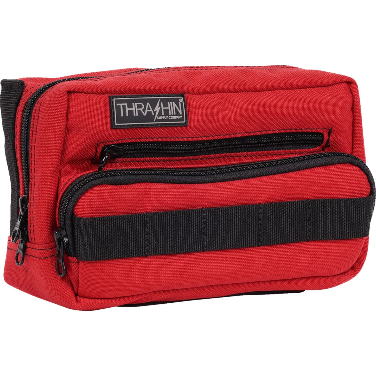 Thrashin Supply Company Handlebar Bag Plus - Red [MPN: THB-0017]_1535398