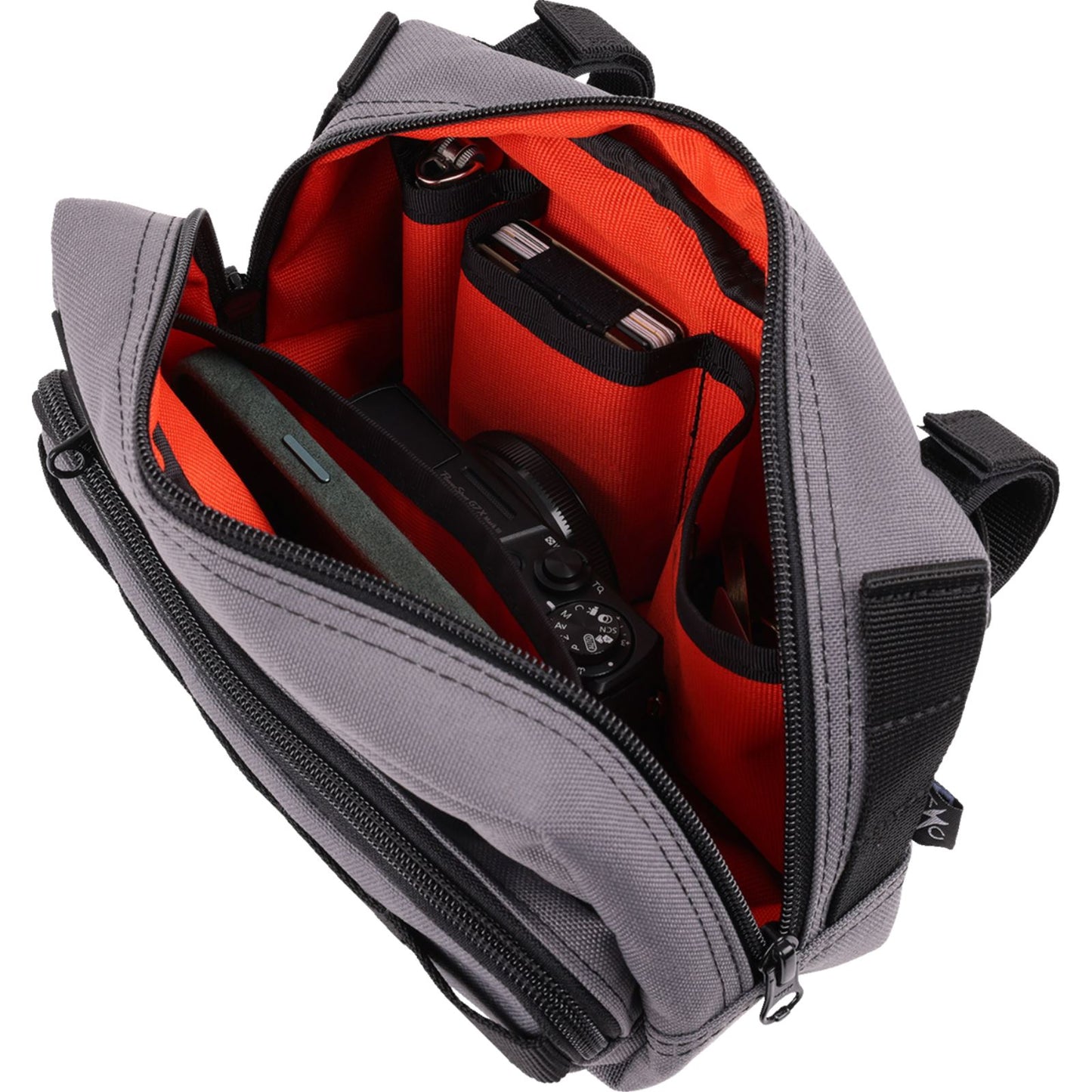 Thrashin Supply Company Handlebar Bag Plus - Gray [MPN: THB-0018]_1535401