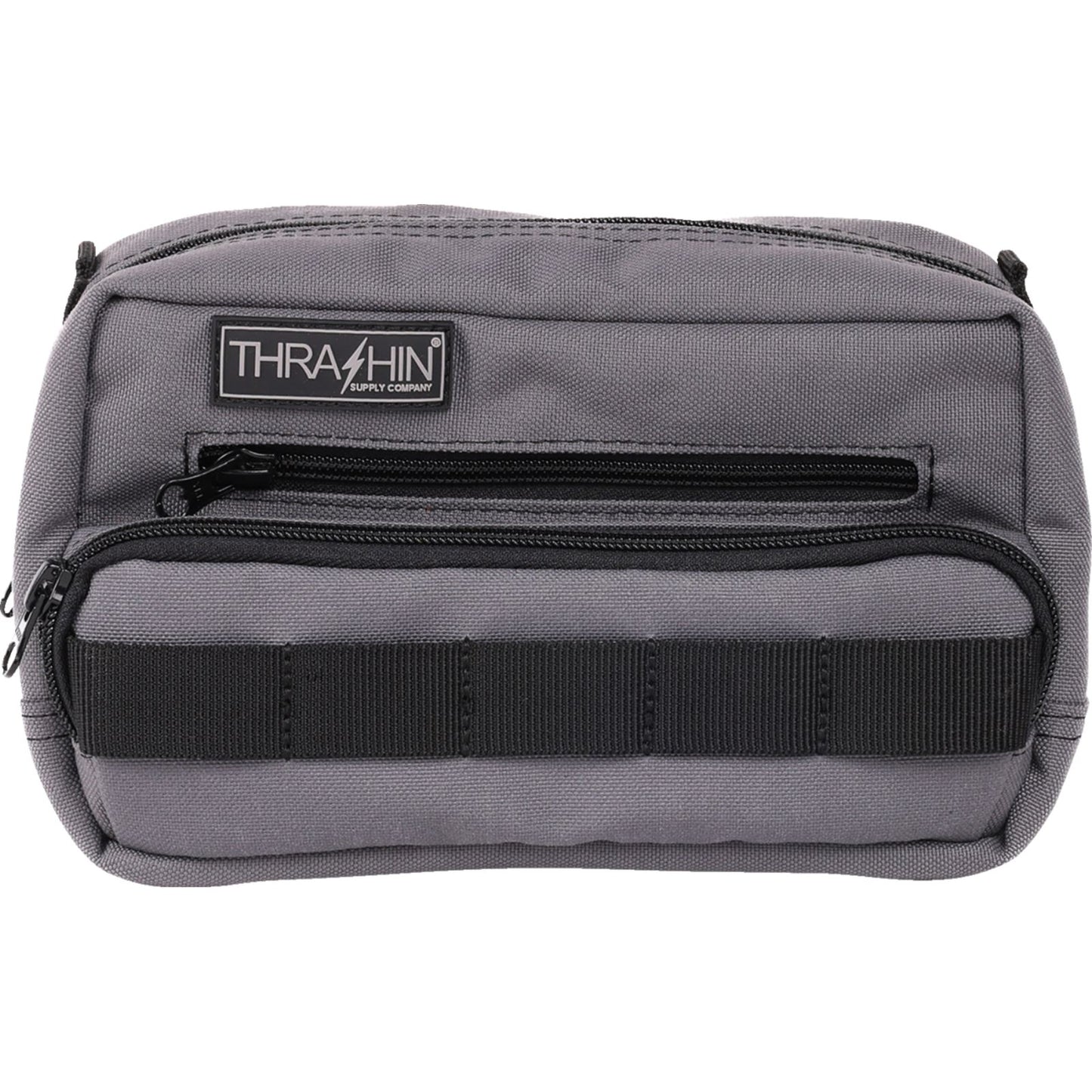 Thrashin Supply Company Handlebar Bag Plus - Gray [MPN: THB-0018]_1535405