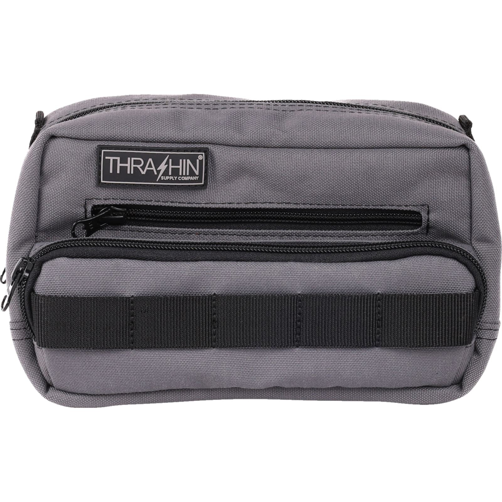 Thrashin Supply Company Handlebar Bag Plus - Gray [MPN: THB-0018]_1535405
