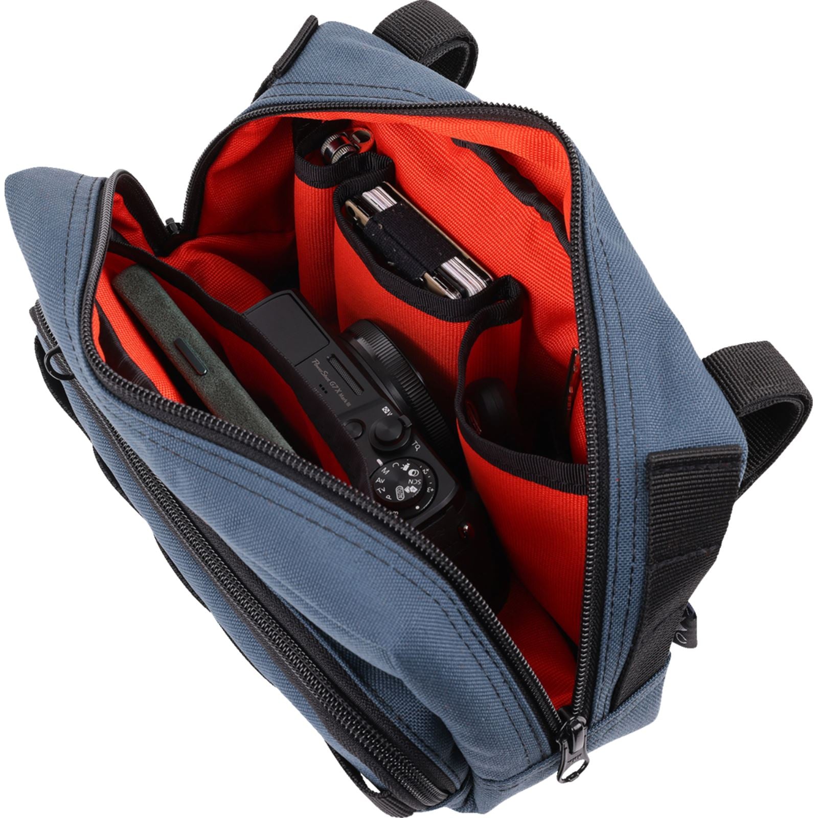 Thrashin Supply Company Handlebar Bag Plus - Blue [MPN: THB-0026]_1535407