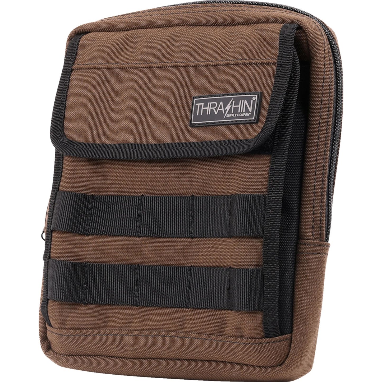 Thrashin Supply Company Handlebar Bag Slim - Brown [MPN: THB-0032]_1535479