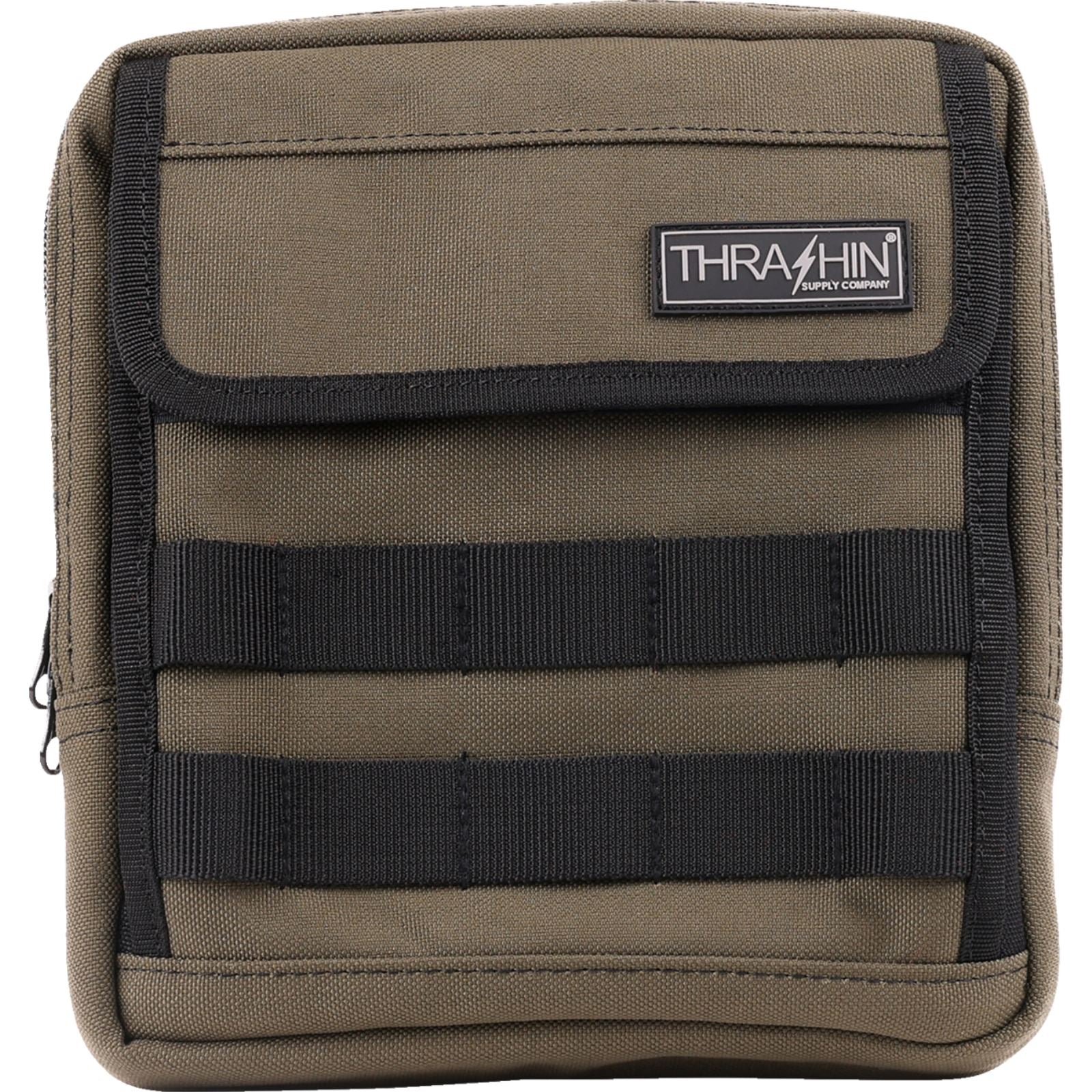 Thrashin Supply Company Handlebar Bag Slim - Green [MPN: THB-0031]_1535485