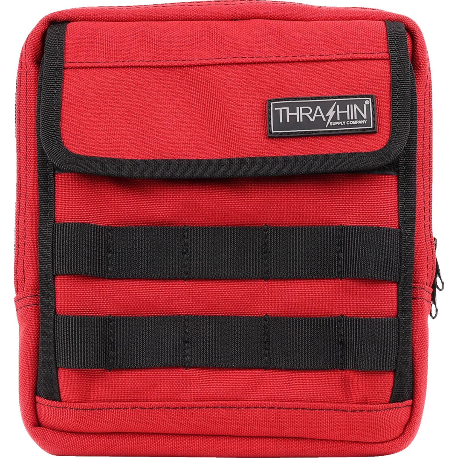 Thrashin Supply Company Handlebar Bag Slim - Red [MPN: THB-0034]_1535462