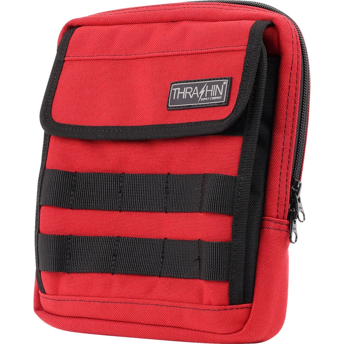 Thrashin Supply Company Handlebar Bag Slim - Red [MPN: THB-0034]_1535442