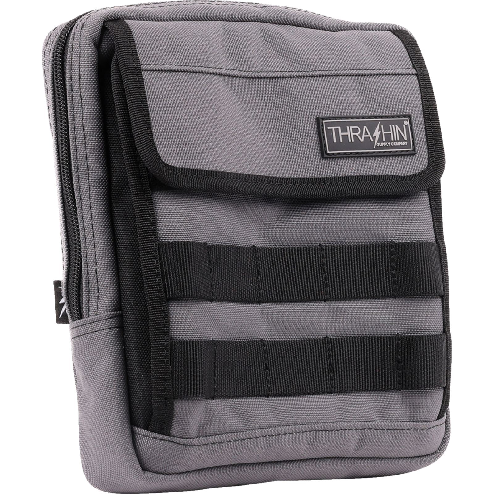Thrashin Supply Company Handlebar Bag Slim - Gray [MPN: THB-0030]_1535445