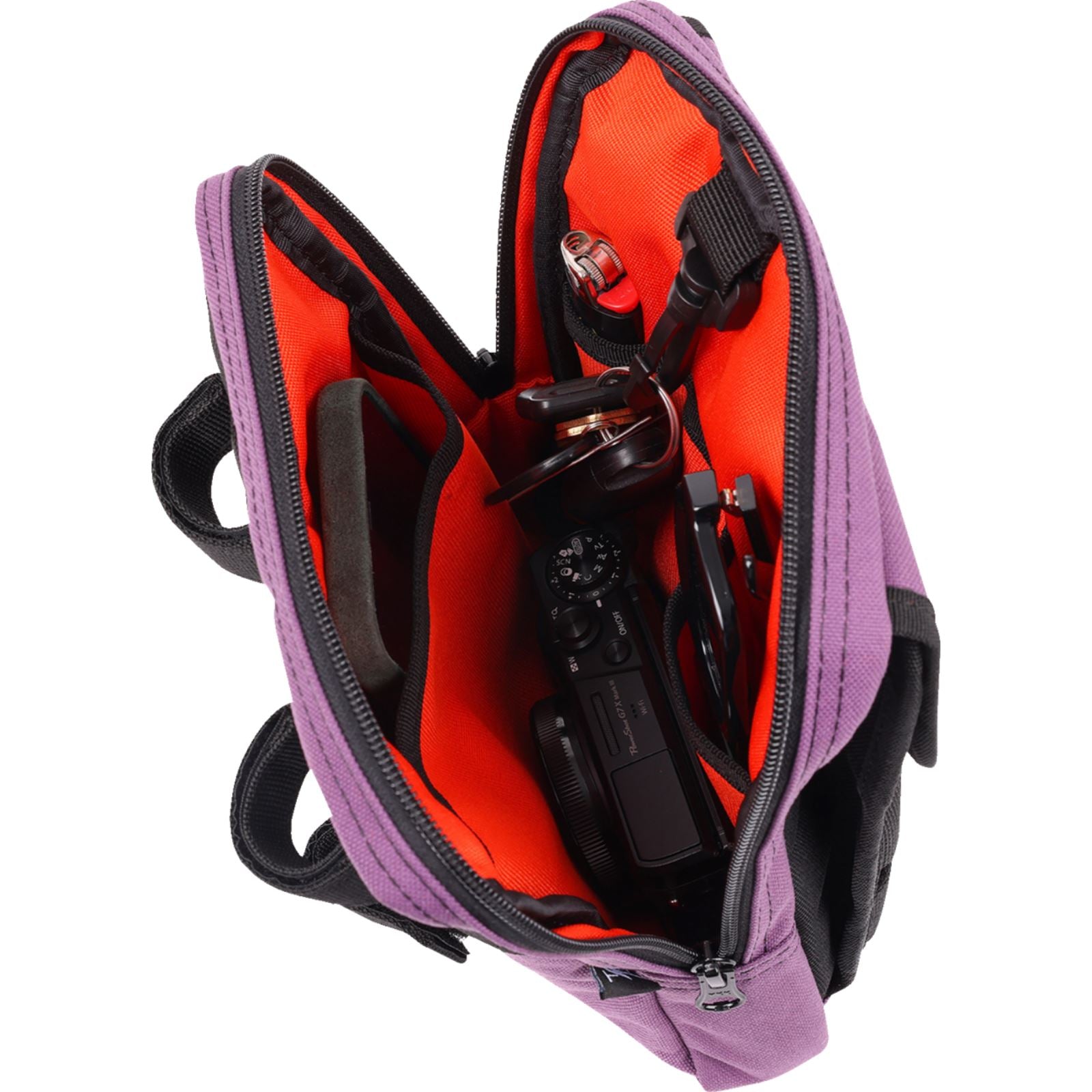 Thrashin Supply Company Handlebar Bag Slim - Purple [MPN: THB-0033]_1535458