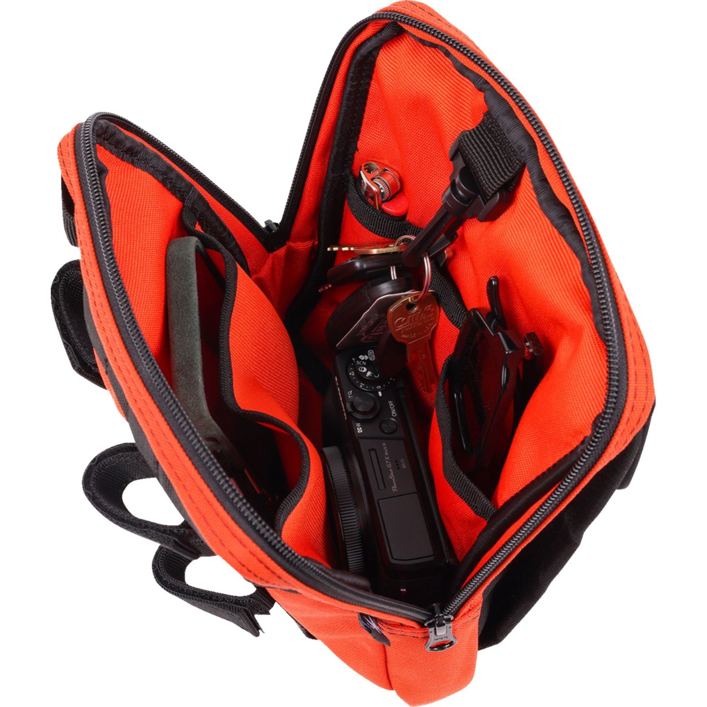 Thrashin Supply Company Handlebar Bag Slim - Orange [MPN: THB-0035]_1535460