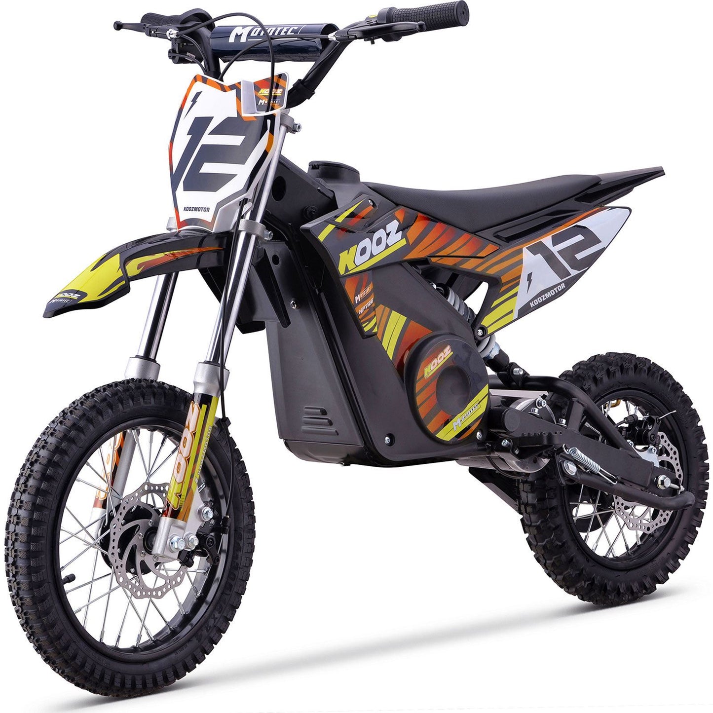MotoTec USA 36v 1000w (HP112E) Electric Dirt Bike - Orange [MPN: Dirt-Bike-36v-1000w-HP112E_Orange]_1768428