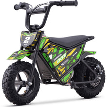 MotoTec USA 24v 250w Electric Powered Mini Bike - Green MiniBike-24v-250w-HP120E_Green_1541642