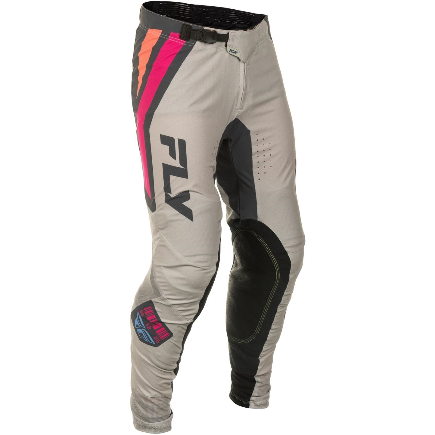 Fly Racing Men's Lite Vice Pants - Light Grey/Pink/Coral_1539004