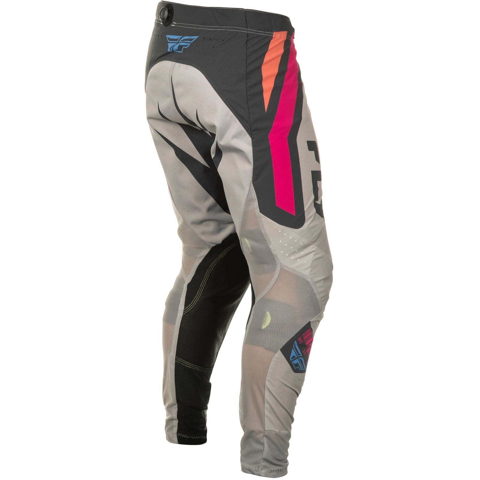 Fly Racing Men's Lite Vice Pants - Light Grey/Pink/Coral_1539006
