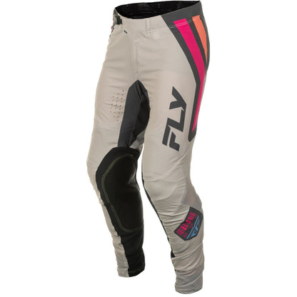 Fly Racing Men's Lite Vice Pants - Light Grey/Pink/Coral_1539007