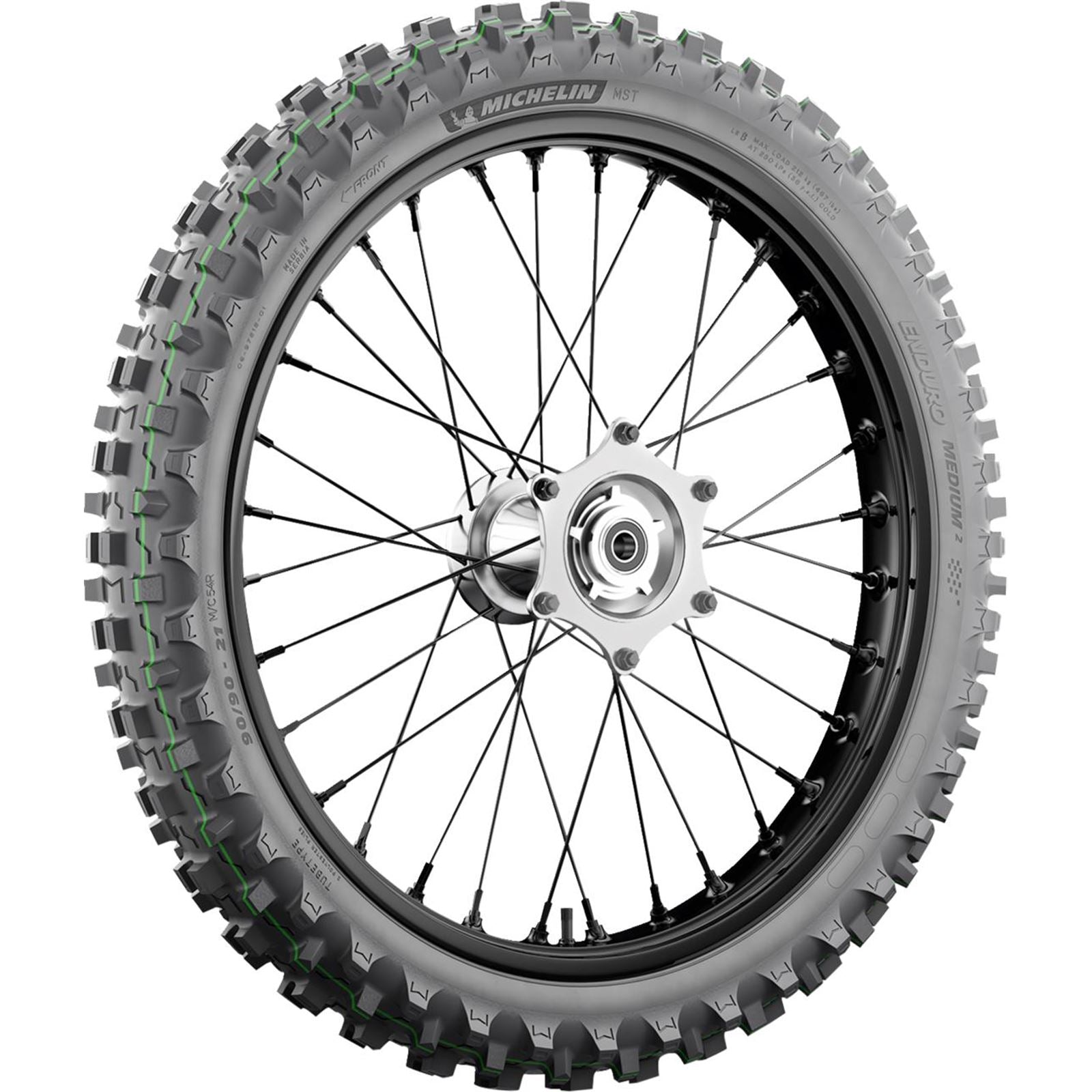 Michelin - Powersports Tire - Enduro Medium 2 - Front - 90/90-21 - 54R 96075_1540772