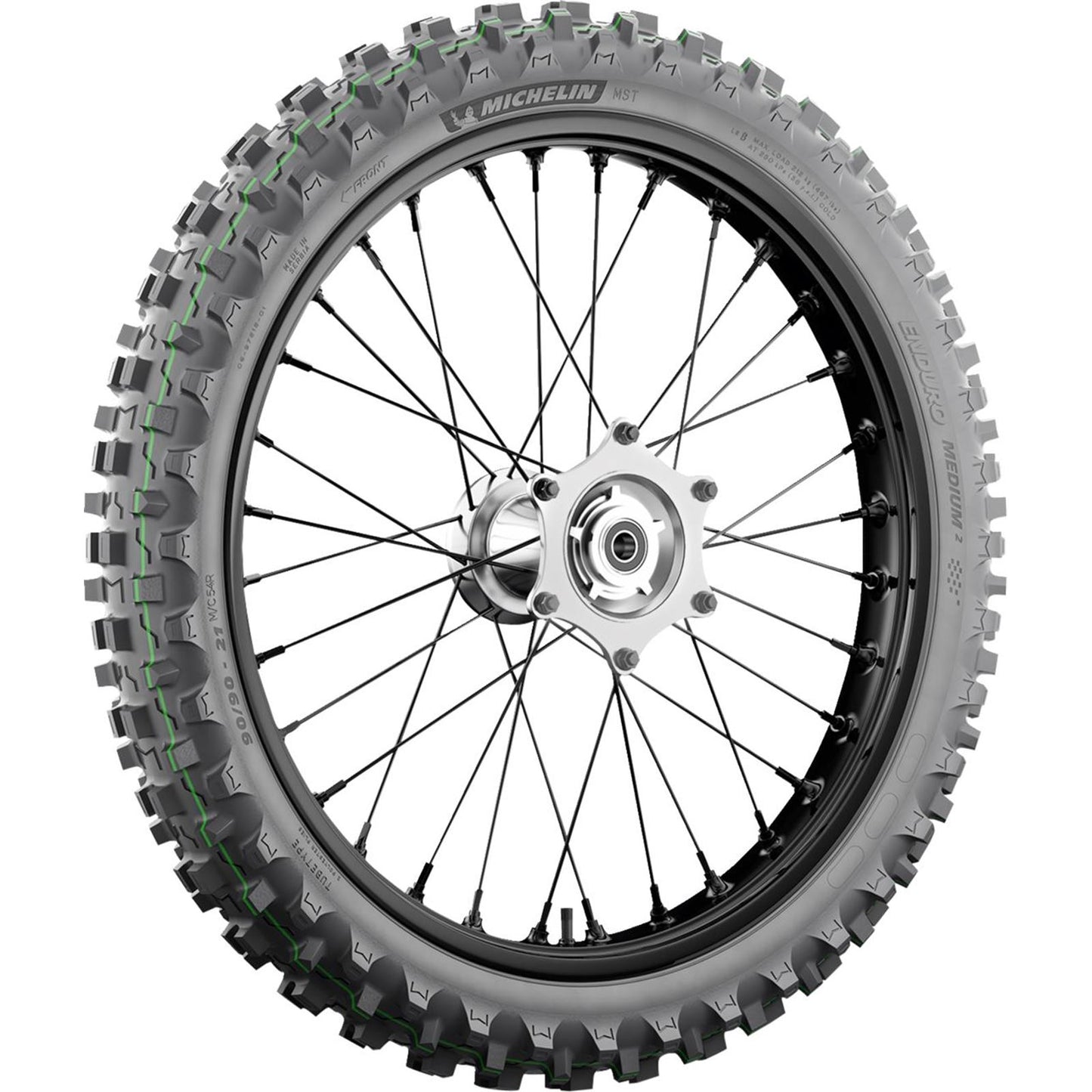 Michelin - Powersports Tire - Enduro Medium 2 - Front - 90/100-21 - 57R 04542_1540767