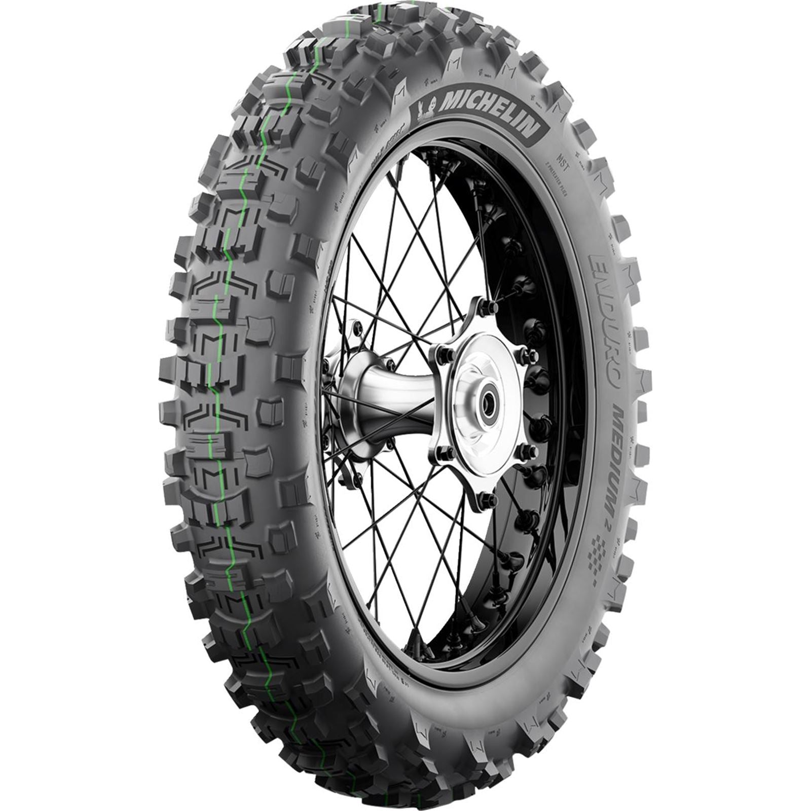 Michelin - Powersports Tire - Enduro Medium 2 - Rear - 140/80-18 - 70M 45050_1540802