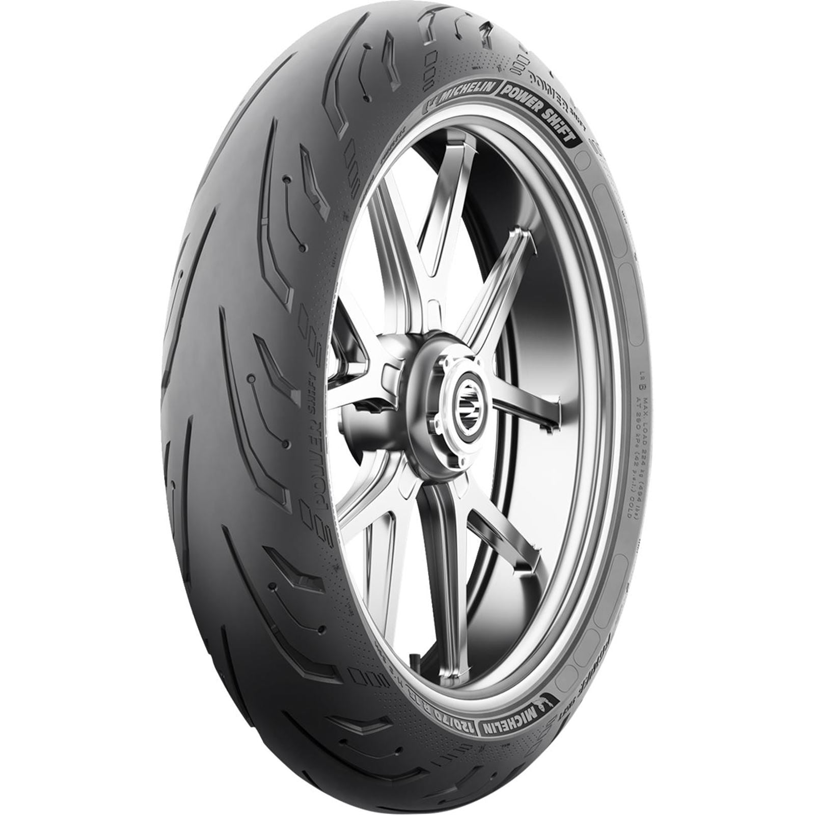 Michelin - Powersports Tire - Power Shift - Front - 120/70R17 - 58H 63557_1540796