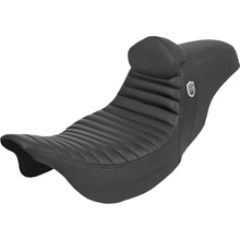 Saddlemen Pro Series SDC Performance Seat - w/ Backrest Tuck-n-Roll/Carbon Fiber SC80807TB_1536431
