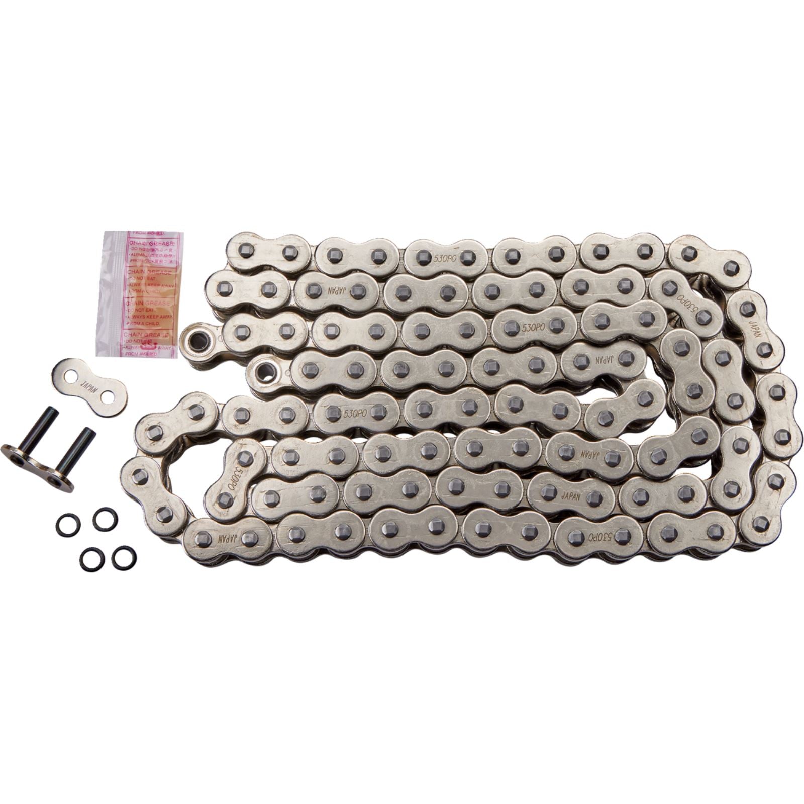 Drag Specialties 530 Series - O-Ring Chain - Chrome - 120 Links 1222-0666_1536424