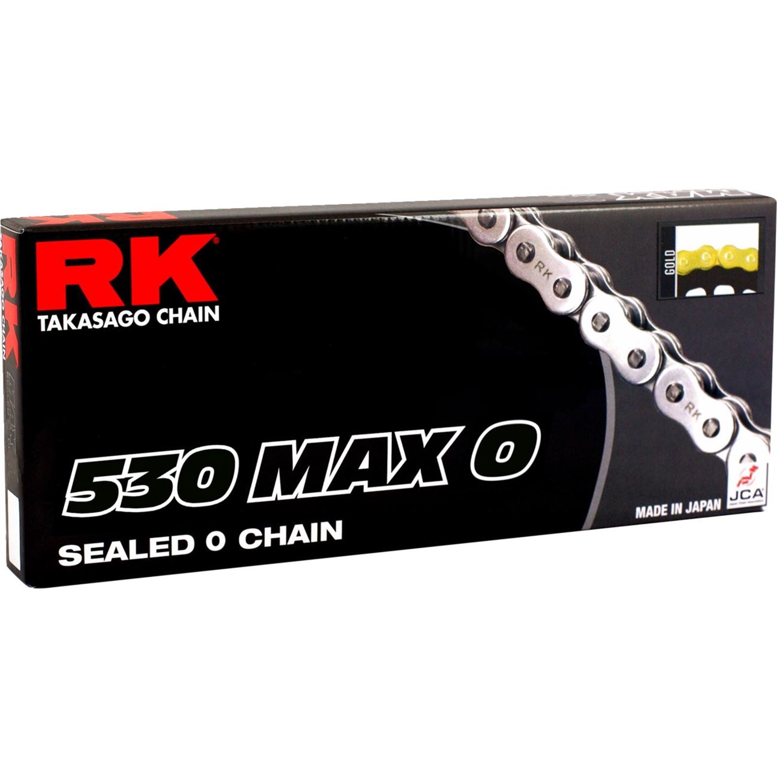 RK Chain 530 Max O - Drive Chain - 150 Links - Gold [MPN: 530MAXO-150-GG]_1540785