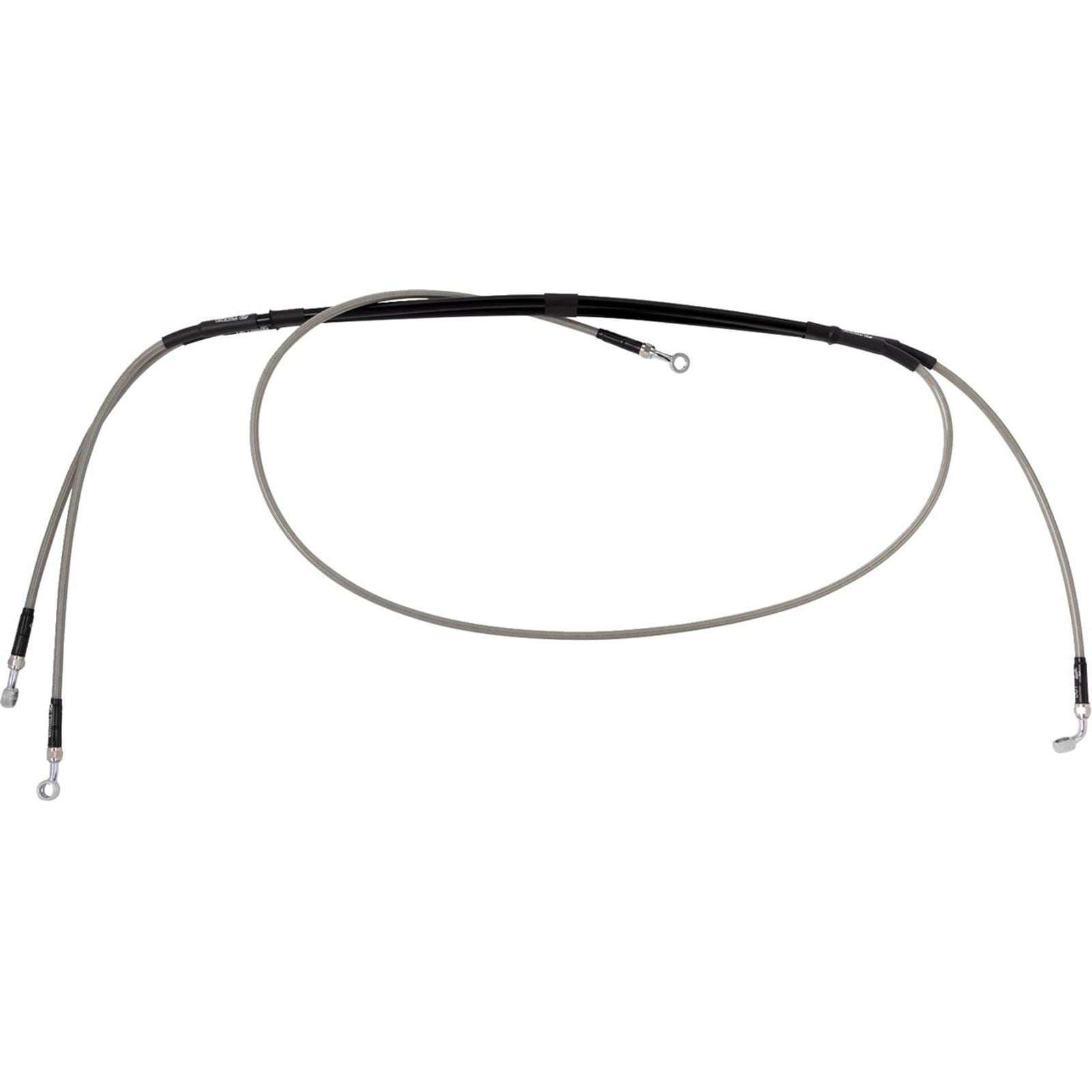 Moose Offroad Stainless Steel Braided Brake Line Pair for Beta B05-1-018/P_1548111