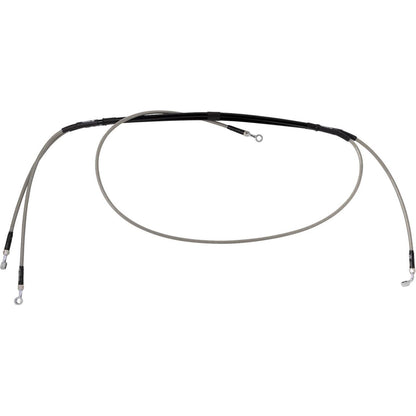 Moose Offroad Stainless Steel Braided Brake Line Pair for Beta B05-1-018/P_1552256