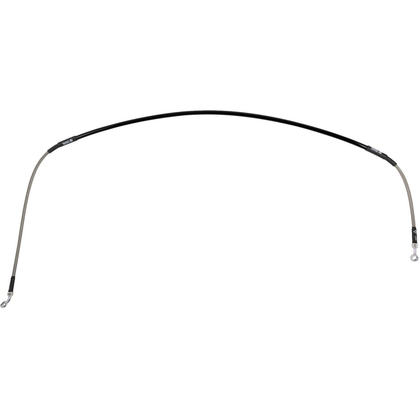 Moose Offroad Stainless Steel Braided Brake Line for 2014-2024 Honda XR650L H02-1-077/P_1548132