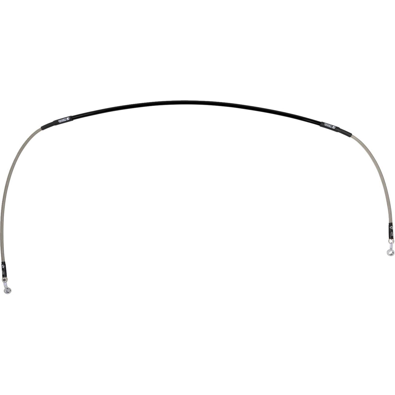 Moose Offroad Stainless Steel Braided Brake Line for 2014-2015 Honda CRF250M H02-1-085/P_1552262