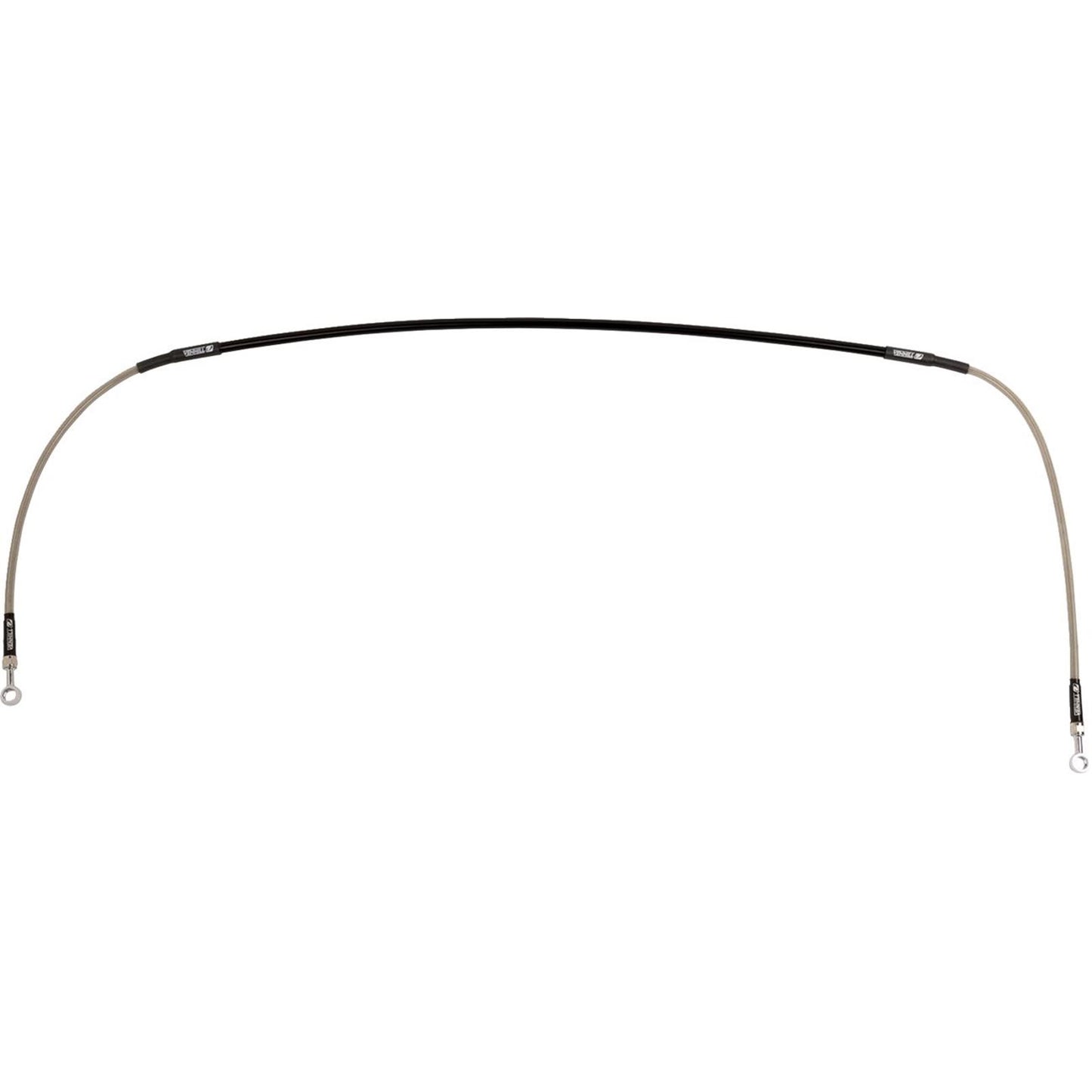 Moose Offroad Stainless Steel Braided Brake Line for 2002-2018 Yamaha YZ 85 Y01-1-084/P_1552265