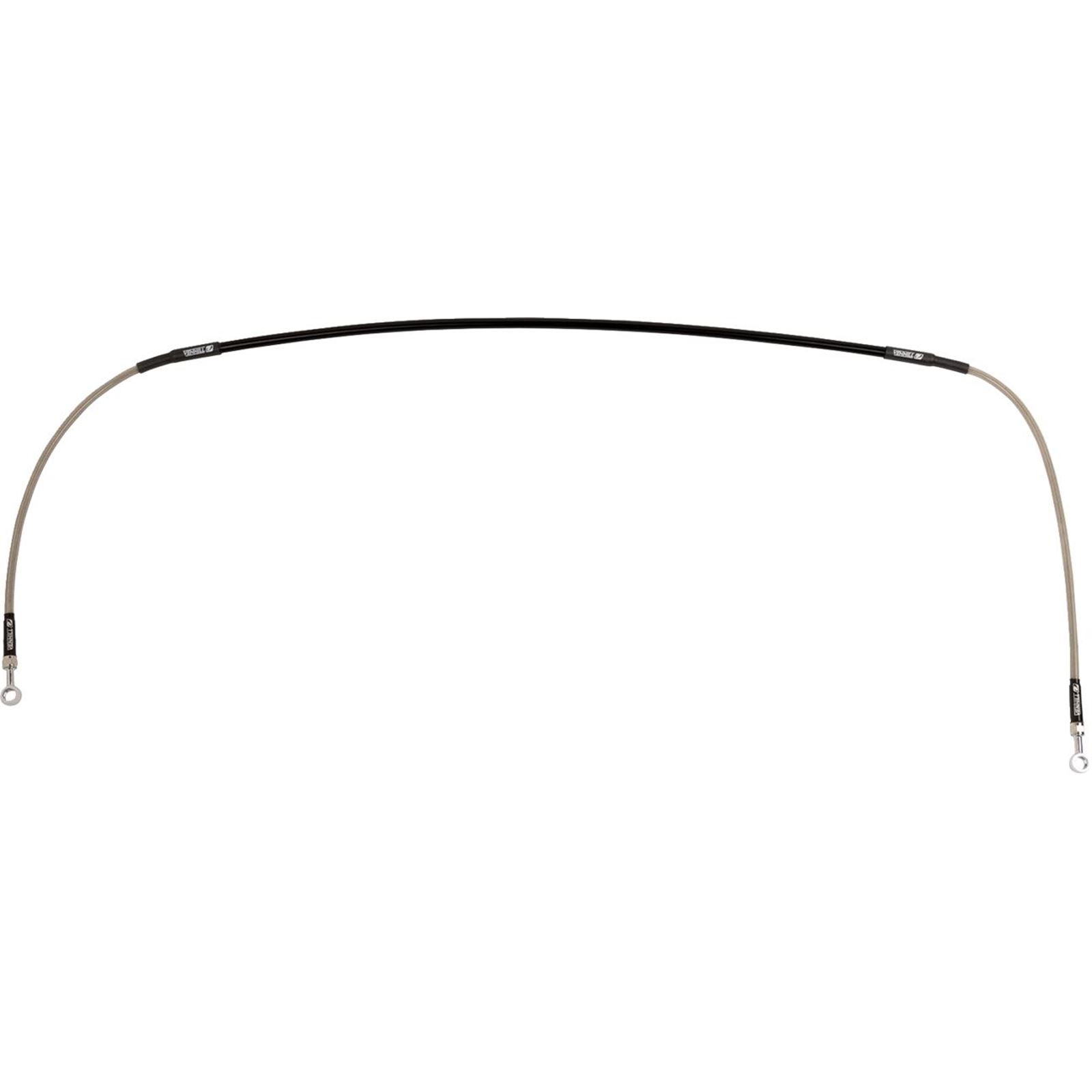 Moose Offroad Stainless Steel Braided Brake Line for 2002-2018 Yamaha YZ 85 Y01-1-084/P_1552265