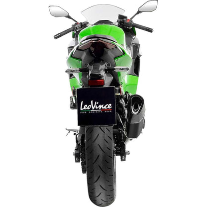 Leovince LV-14 R Slip-On Muffler - Black Edition for Z/Ninja 400/500 [MPN: 15607BU]_1537337