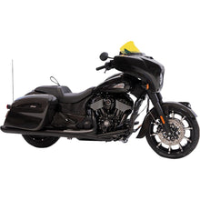 Klock Werks Kolor Flare™ Windshield - 10" - Yellow Ice for Indian [MPN: KWW-04-0633]_1552282