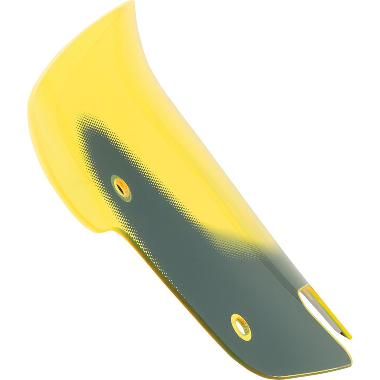 Klock Werks Kolor Flare™ Windshield - 10" - Yellow Ice for Indian [MPN: KWW-04-0633]_1552280